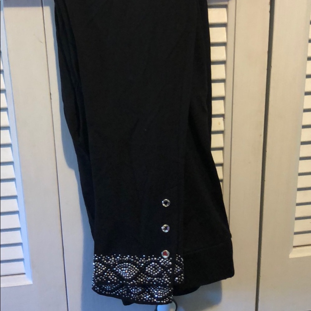 Black Christine Alexander Bling Leggings